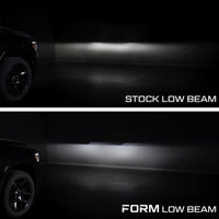 Form Lighting Sequential LED Projector Headlights for 2019–2024 Ram 1500 (Pair) – Triple Bi-LED, Sequential Turn Signals & Startup Sequence
