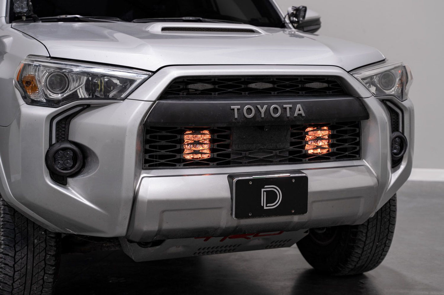 Diode Dynamics SS5 Stealth Grille LED Pod Kit for 2014-2024 Toyota 4Runner
