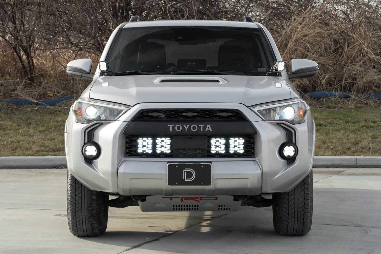 Diode Dynamics SS5 Stealth Grille LED Pod Kit for 2014-2024 Toyota 4Runner