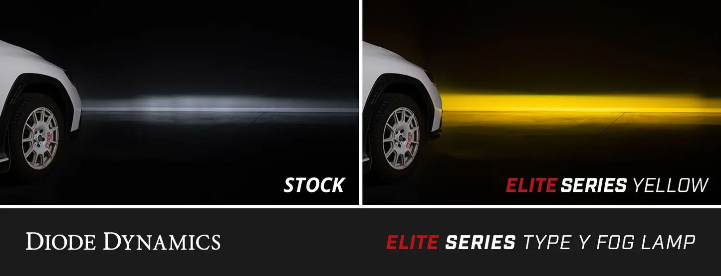 Diode Dynamics Elite Series Type Y Fog Lamps (pair) for Subaru Ascent BRZ Crosstrek Forester Wilderness WRX Diode Dynamics