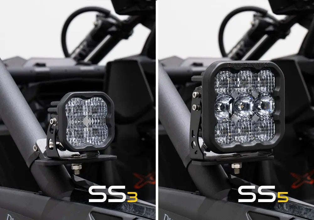 Diode Dynamics Stage Series A-Pillar LED Pod Kit for 2017-2025 Can-Am Maverick X3 Diode Dynamics