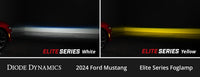 Diode Dynamics Elite Series Add On Fog Lamp Kit For 2024+ Ford Mustang Eco Boost  White - DD7959
