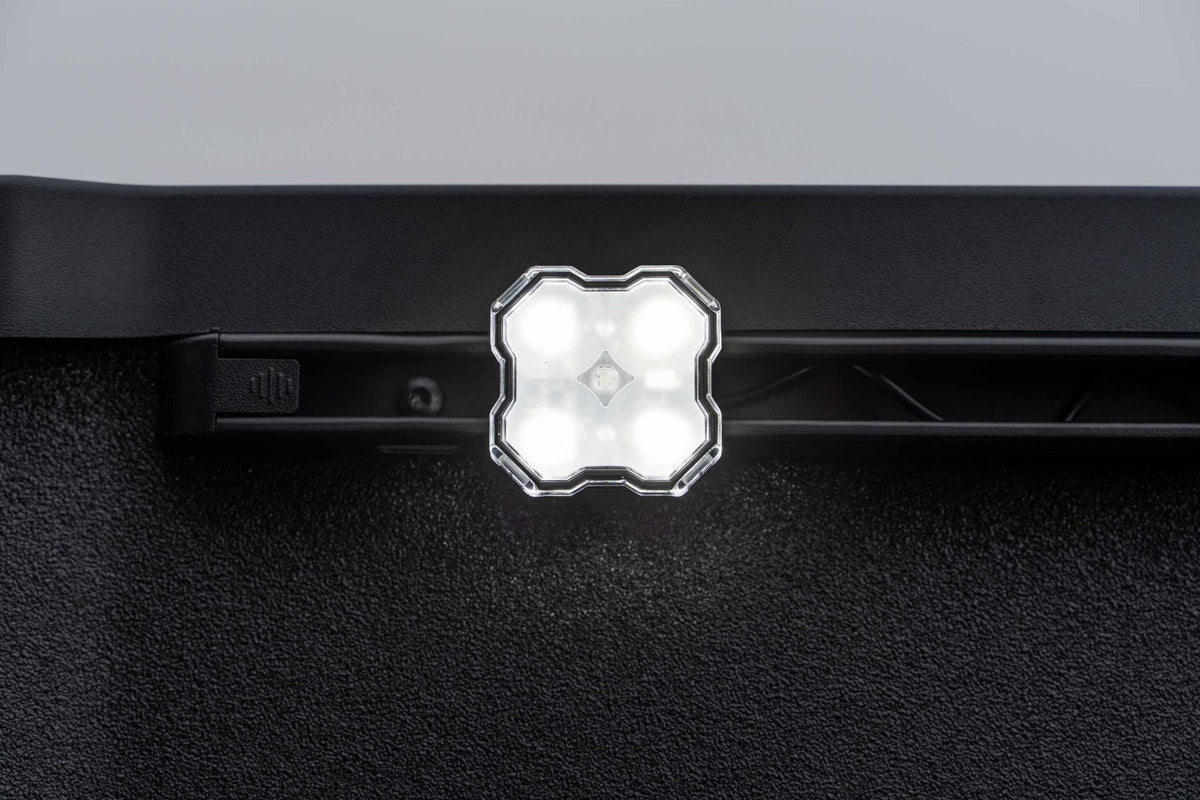 2024–2026 Toyota Tacoma truck bed with Stage Series LED lights
