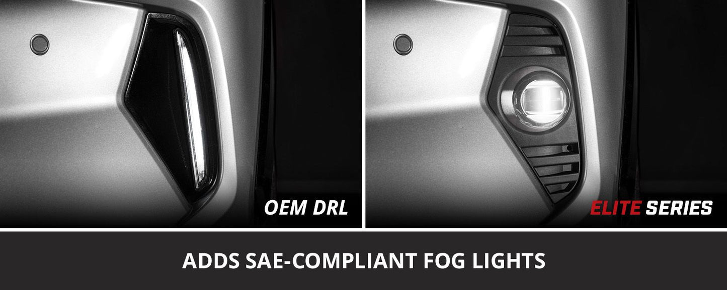 Diode Dynamics Elite Series Add-On Fog Lamp Kit for 2019-2025 Toyota RAV4