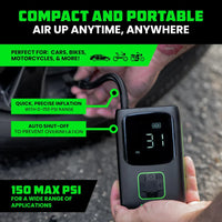 RHINO USA 150 PSI PORTABLE TIRE INFLATOR