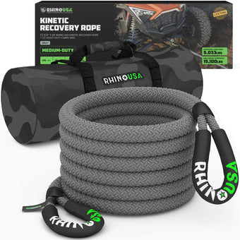 compare product RHINO USA KINETIC ENERGY RECOVERY ROPE (5/8