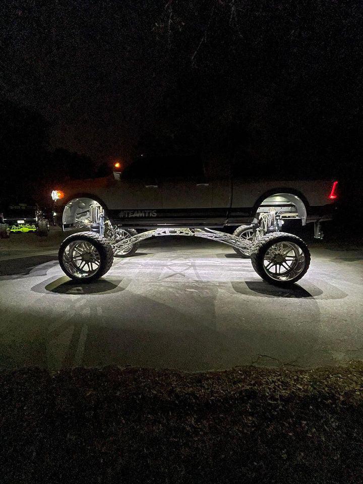 Reliable Pure White Rock Lights Kit