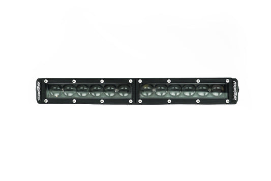 FCKLightBars C4-SR Single Row LED Light Bar (10”-50”) – IP69 Off-Road Light Bar with 4D Projector Optics, 7W LEDs, Spot/Flood/Combo Beam