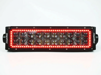 FCKLightBars S1-RGB Series LED Light Bar with RGB Color Halo & Wireless Controller (15-Inch–52-Inch)