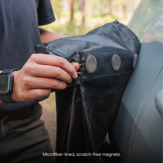 Luno Magnetic Gear & Shoe Storage Bag – Car Camping & Overland Storage