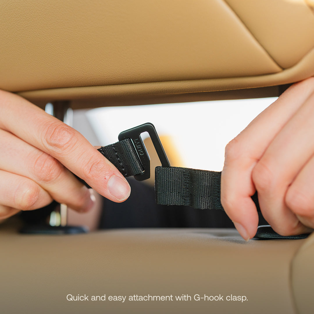 Luno Seatback Organizer Oxford Cordura material and durable construction