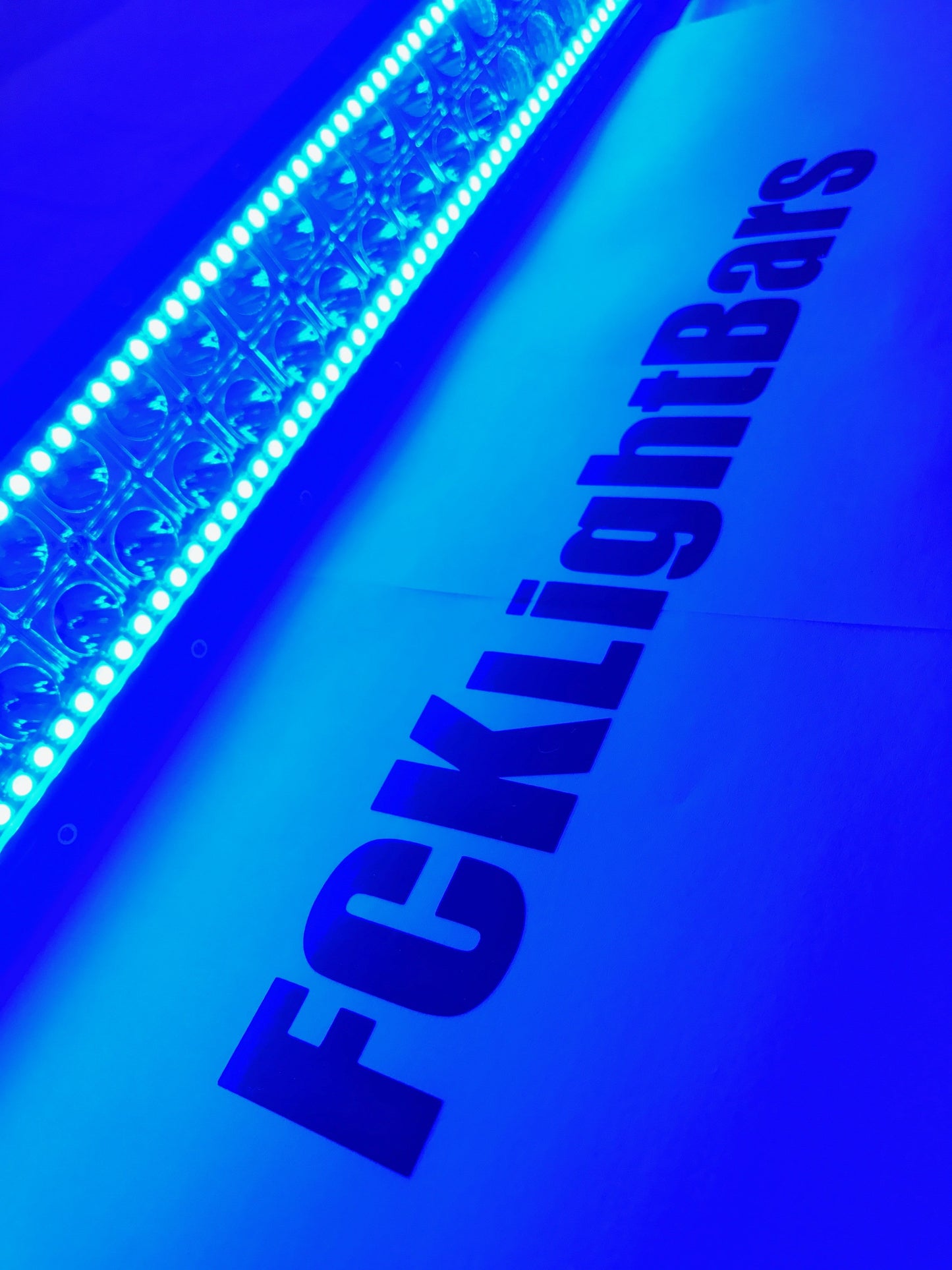 Blue RGB Light Bar 