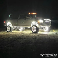 High-Quality Pure White Rock Lights - Under Glow Led Kit