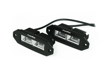 compare product FCKLightBars LP-4 Flushmount LED Scene Pods (Pair) – 7,200 Lumens Each, 180° Flood, XP10 LEDs, IP68 Off-Road Work & Camp Lights