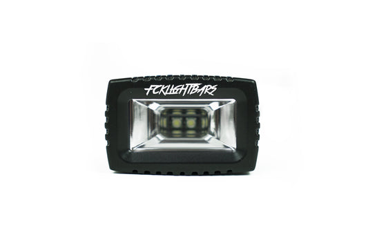 FCKLightBars LP-2 Low-Profile LED Scene Light Pods – 180° Wide Beam Work, Camp & Recovery Lights (Pair)