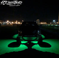 High Intensity RGB Multi Color Rock Light Kit (Green)