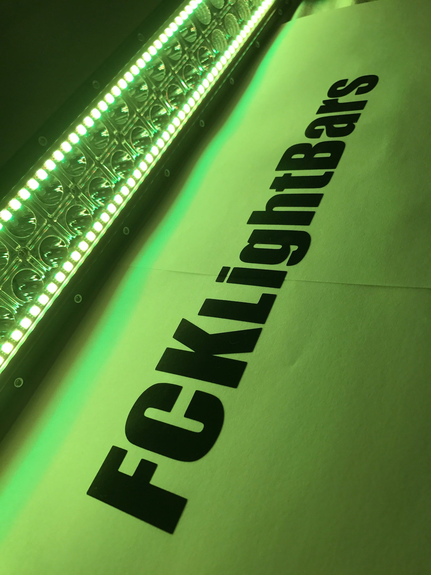 RGB Light Bar Green