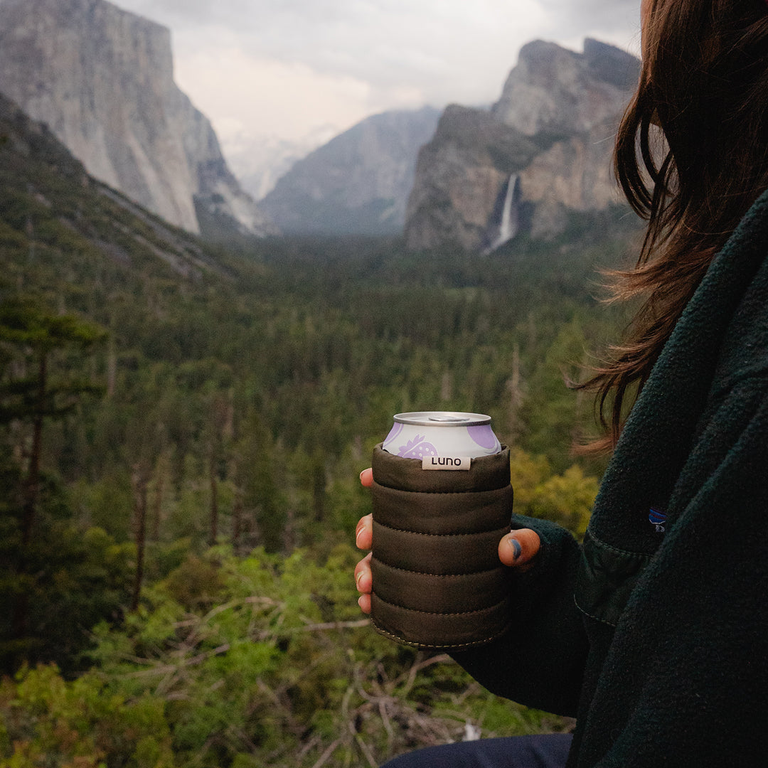 Luno Magnetic Can Cooler for outdoor camping and adventure travel