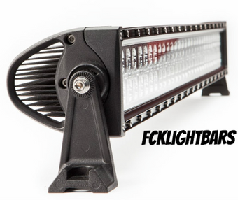 compare product FCKLightBars Classic Series LED Light Bar (10”-55”) – CREE 3W Off-Road Light Bar, Straight or Curved, Spot/Flood/Combo Beam, IP68 Waterproof