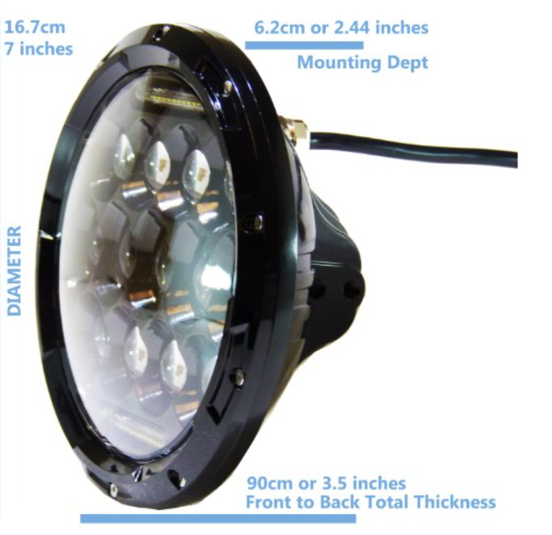 LED Headlight Terminator D1