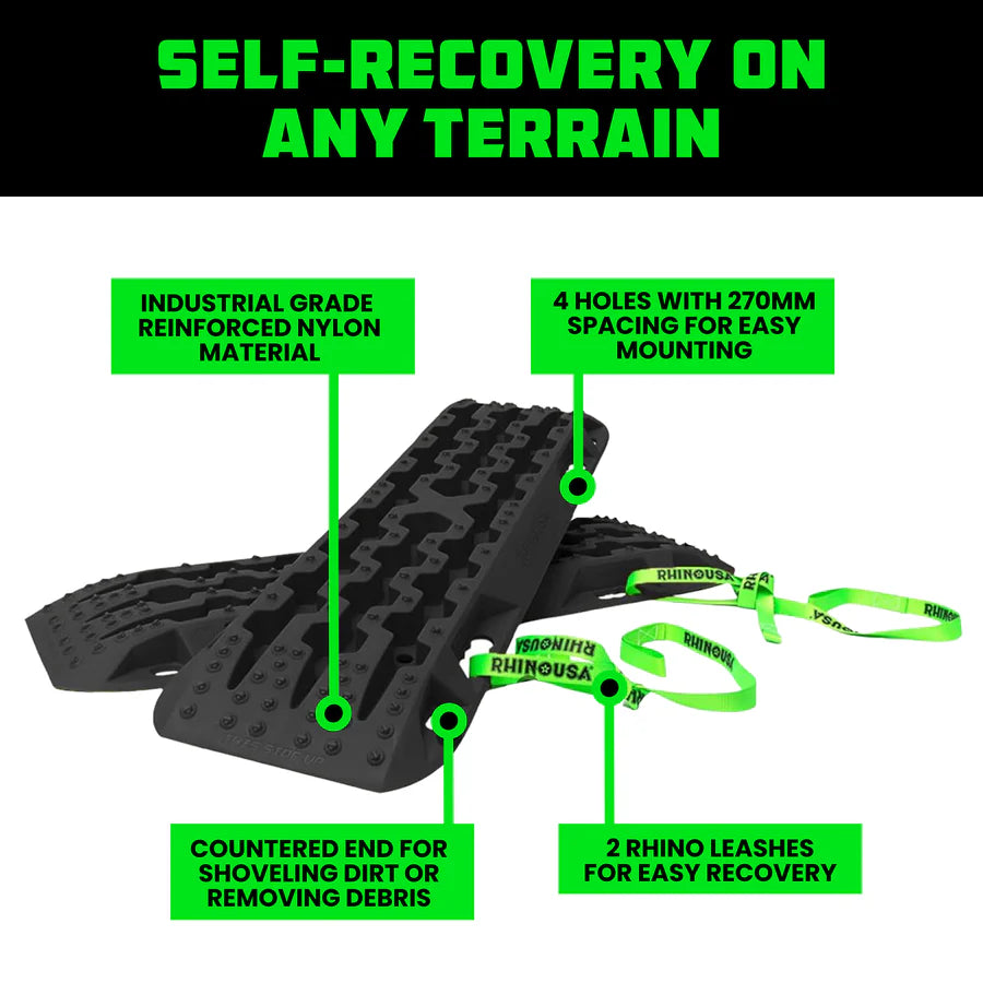 Rhino USA Recovery Traction Boards (Pair)