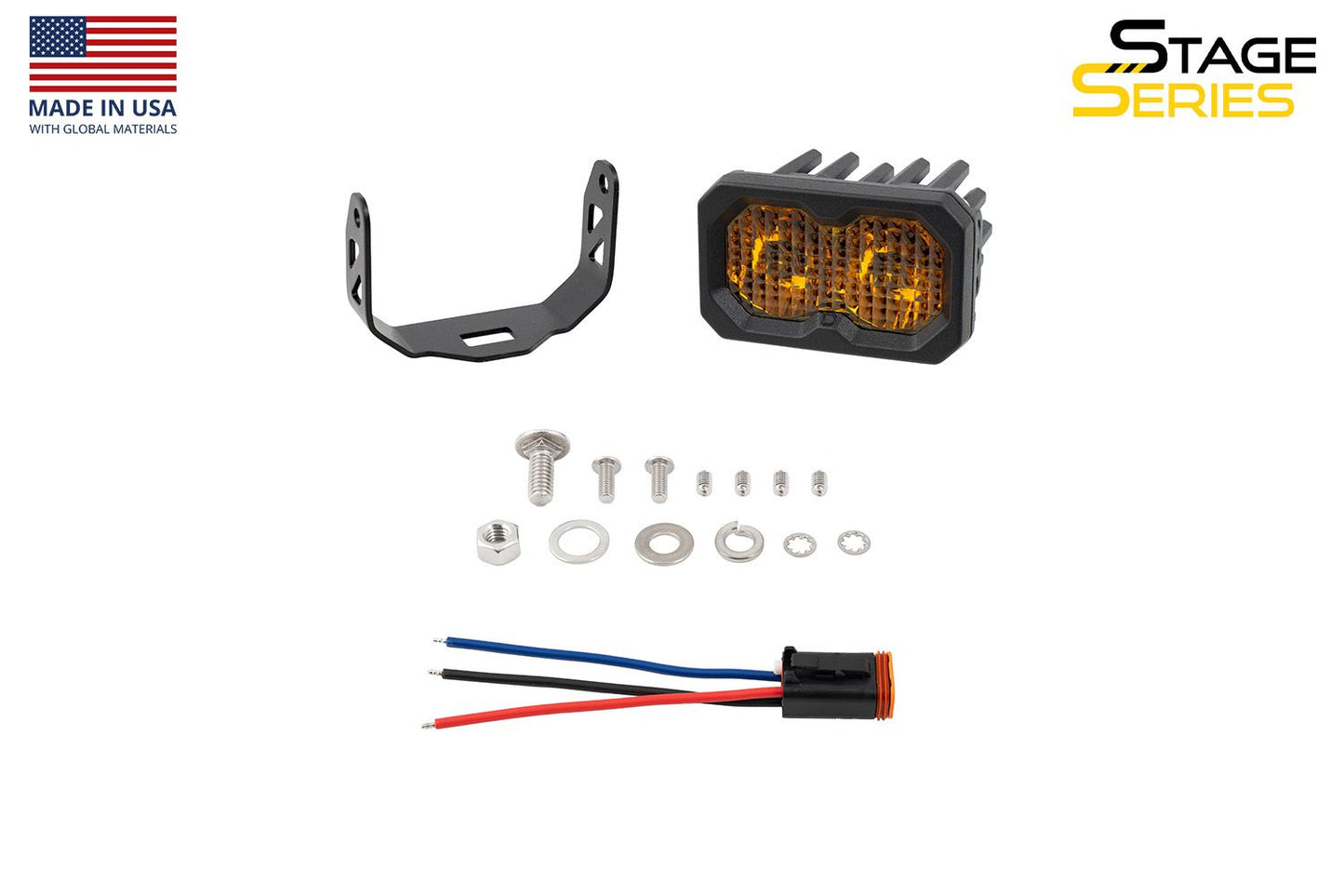Diode Dynamics C2 2.0 Stage Series 2” LED Pod – Single