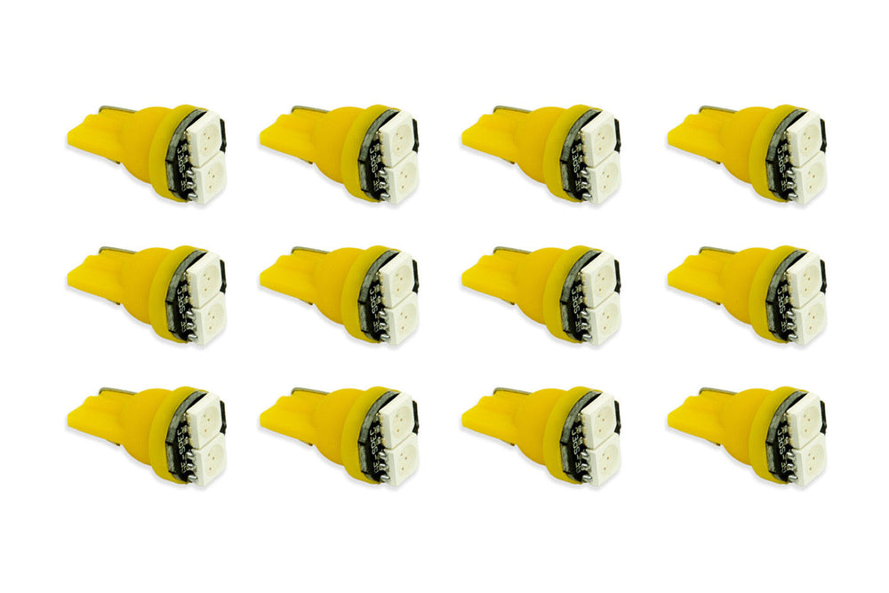 Diode Dynamics 194 Smd2 Led Amber (Twelve) - DD0032TW