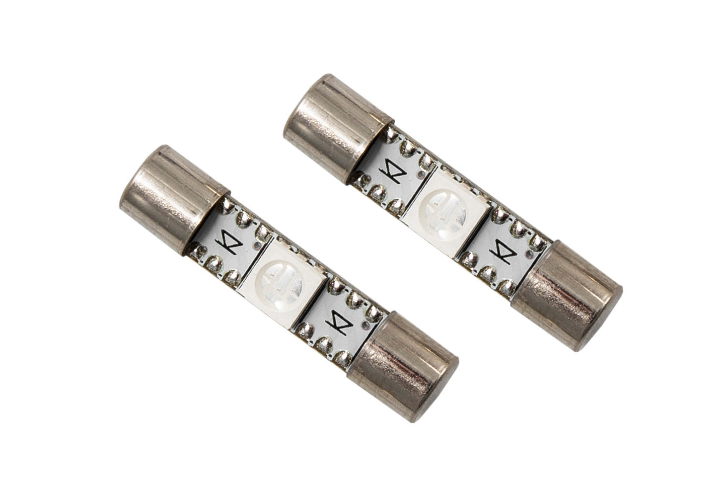 Diode Dynamics 28mm Smf1 Led Green (Pair) - DD0040P