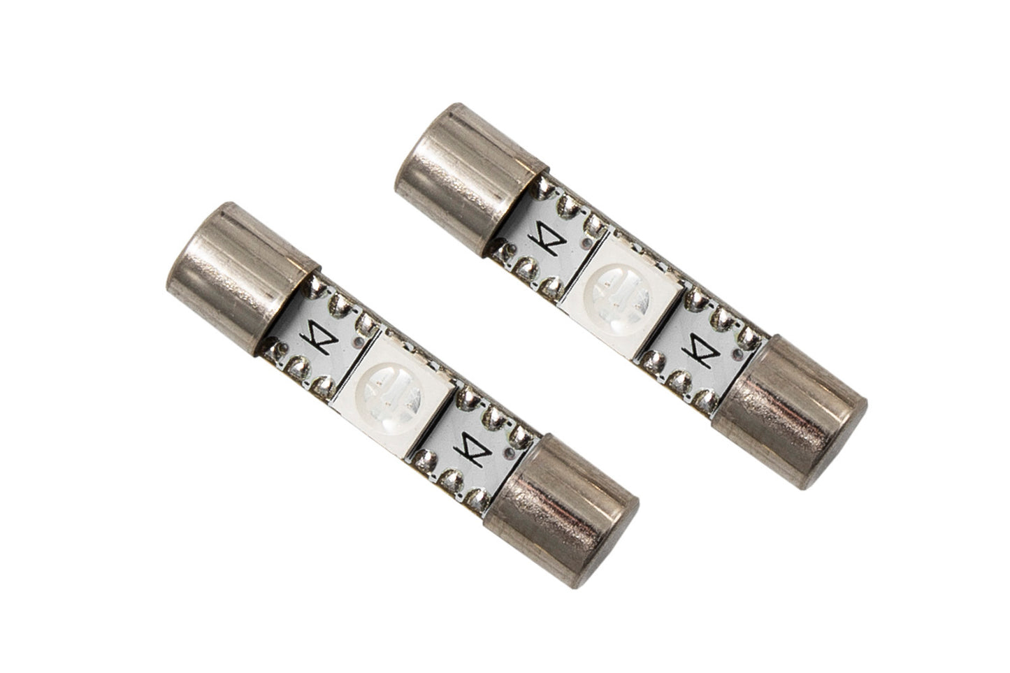 Diode Dynamics 28mm Smf1 Led Green (Pair) - DD0040P