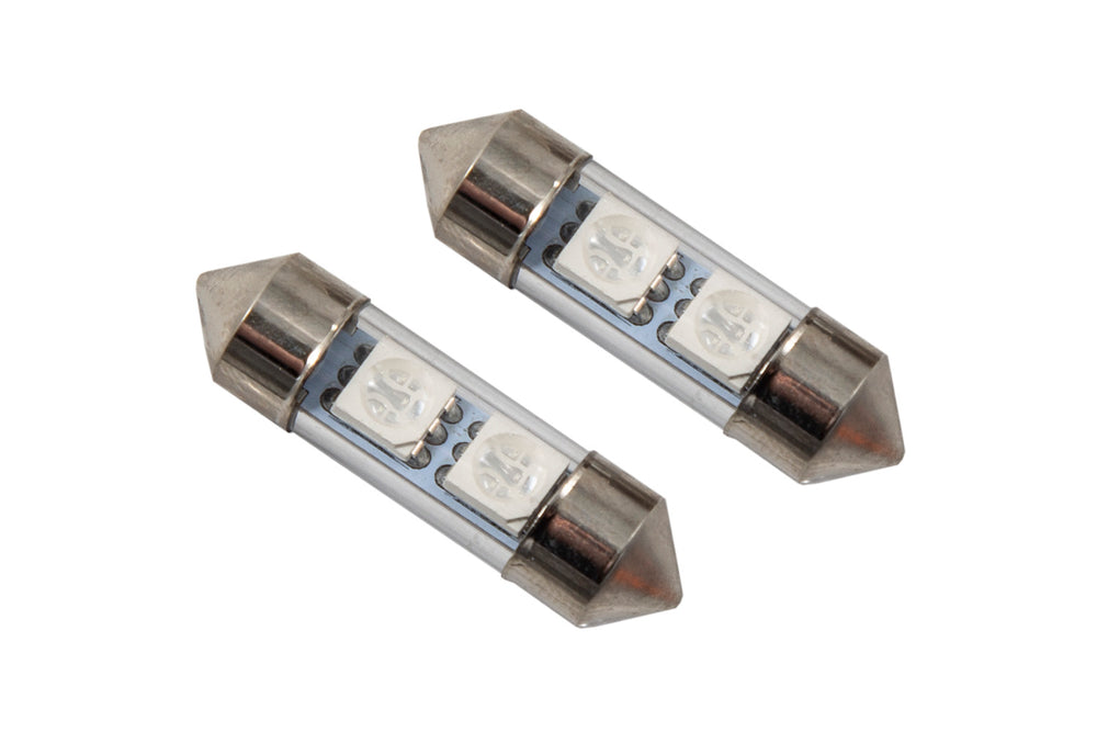 Diode Dynamics 31mm Smf2 Led Red (Pair) - DD0070P