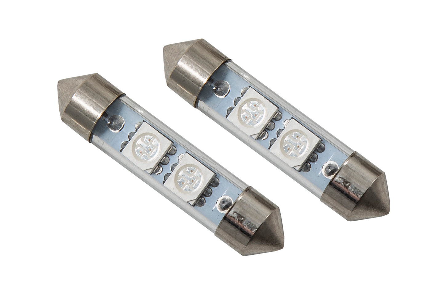 Diode Dynamics 39mm Smf2 Led Green (Pair) - DD0089P