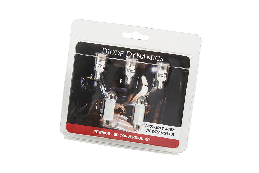 Diode Dynamics Wrangler Jk 4dr Interior Kit   Stage 2 Cool White - DD0364