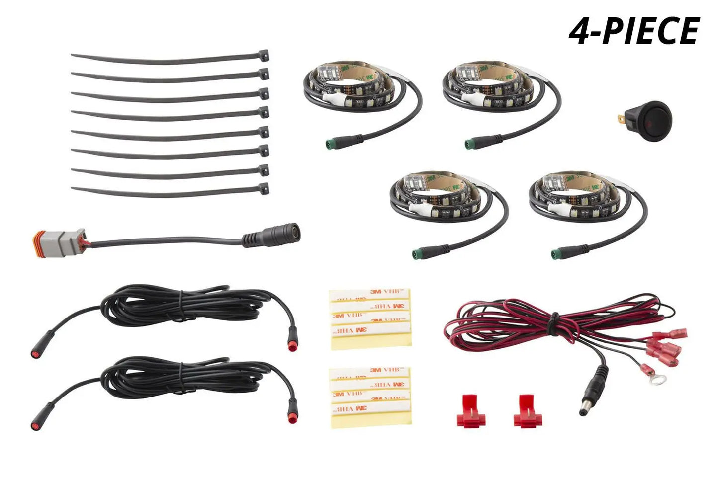 Diode Dynamics RGBW Multicolor Footwell LED Kit Diode Dynamics