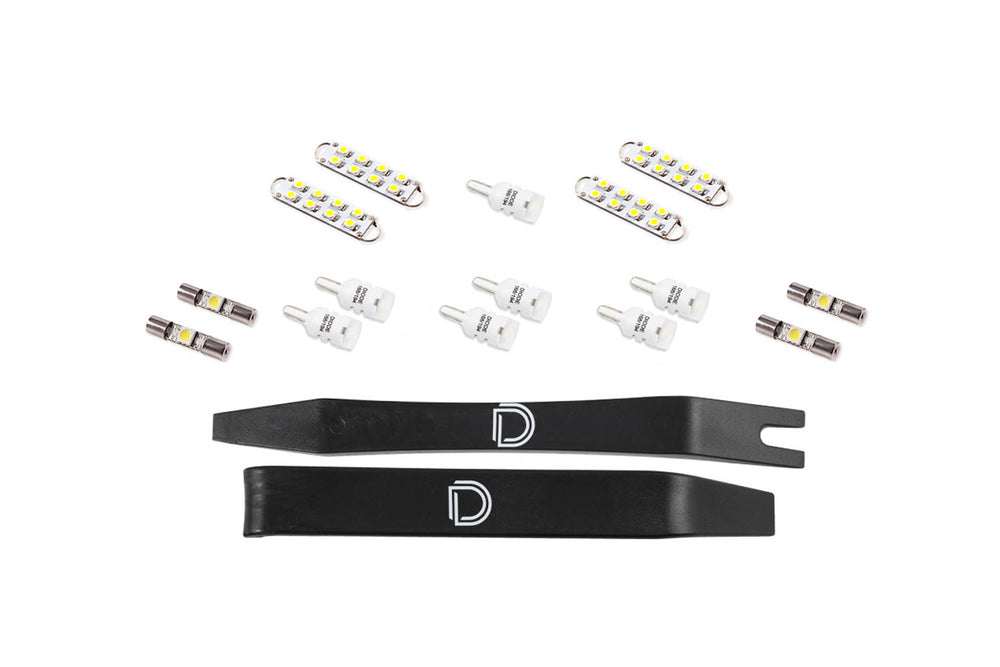 Diode Dynamics Interior Led Kit For 2011 2014 Dodge Charger  Cool White Stage 1 - DD0495