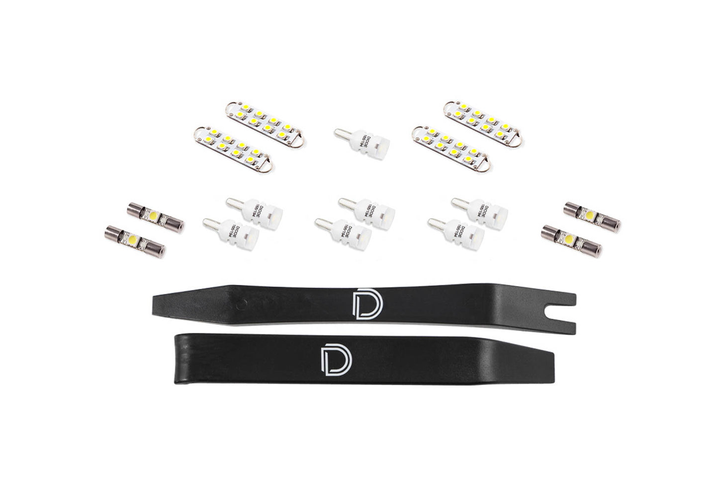 Diode Dynamics Interior Led Kit For 2011 2014 Dodge Charger  Cool White Stage 1 - DD0495