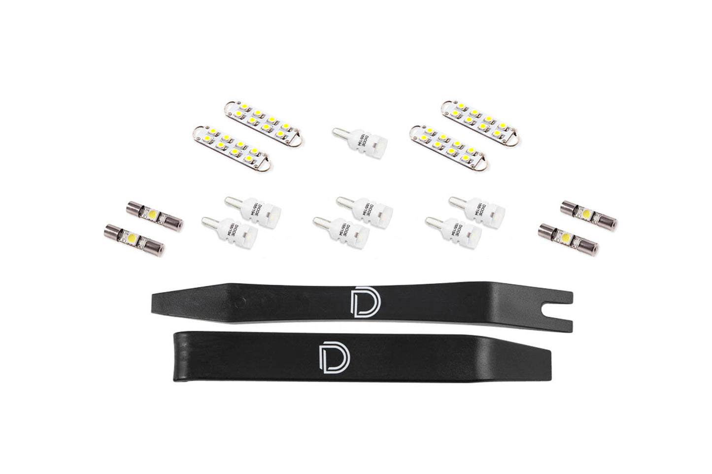 Diode Dynamics Interior Led Kit For 2011 2014 Dodge Charger  Cool White Stage 1 - DD0495