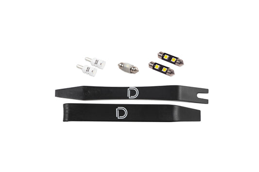 Diode Dynamics Interior Led Kit For 2010 2014 Ford Mustang  Cool White Stage 1 - DD0513