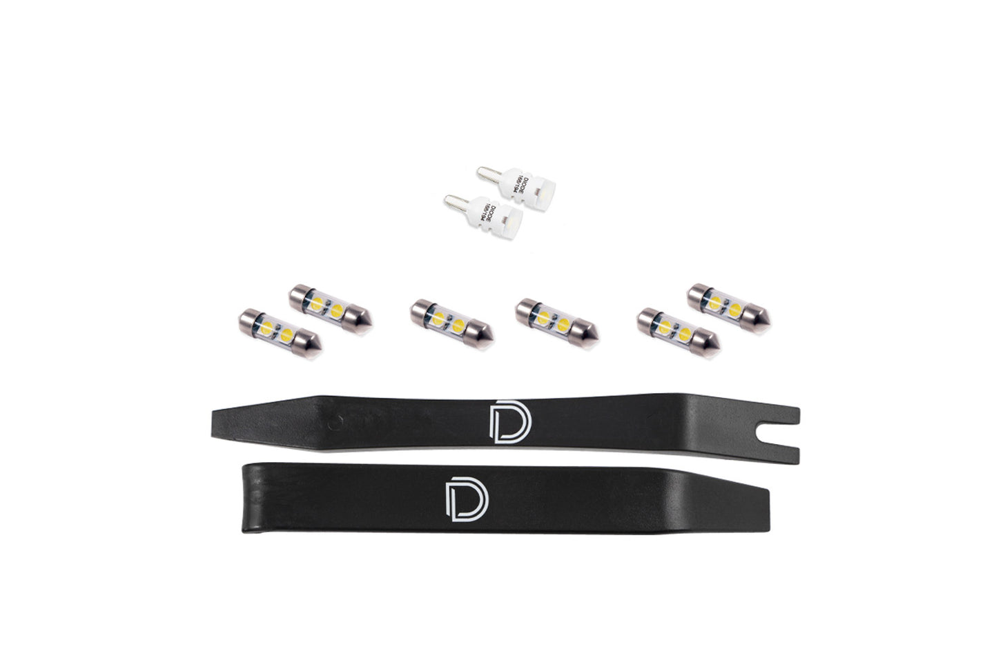 Diode Dynamics Interior Led Kit For 2012 2017 Hyundai Veloster  Cool White Stage 1 - DD0535