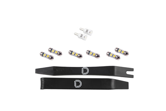 Diode Dynamics Interior Led Kit For 2012 2017 Hyundai Veloster  Cool White Stage 1 - DD0535