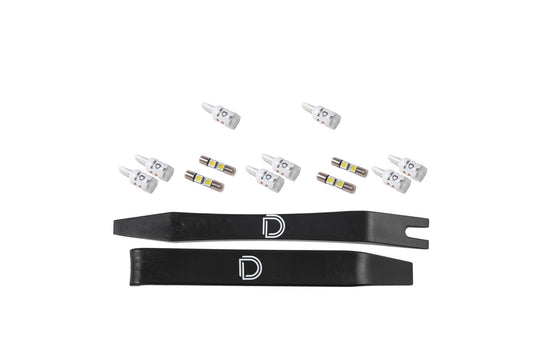 Diode Dynamics Interior Led Kit For 2012 2016 Chevrolet Malibu  Cool White Stage 2 - DD0554
