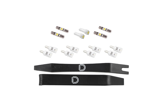 Diode Dynamics Interior Led Kit For 2014 2018 Toyota Tundra   Cool White Stage 1 - DD0573
