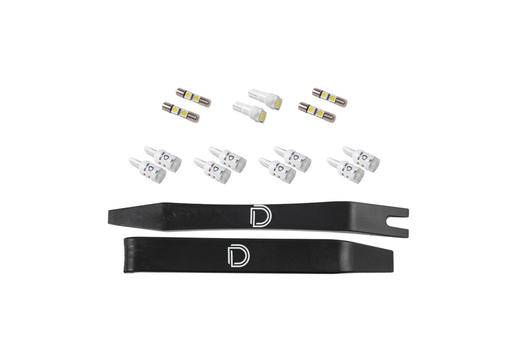 Diode Dynamics Interior Led Kit For 2014 2018 Toyota Tundra   Cool White Stage 2 - DD0574