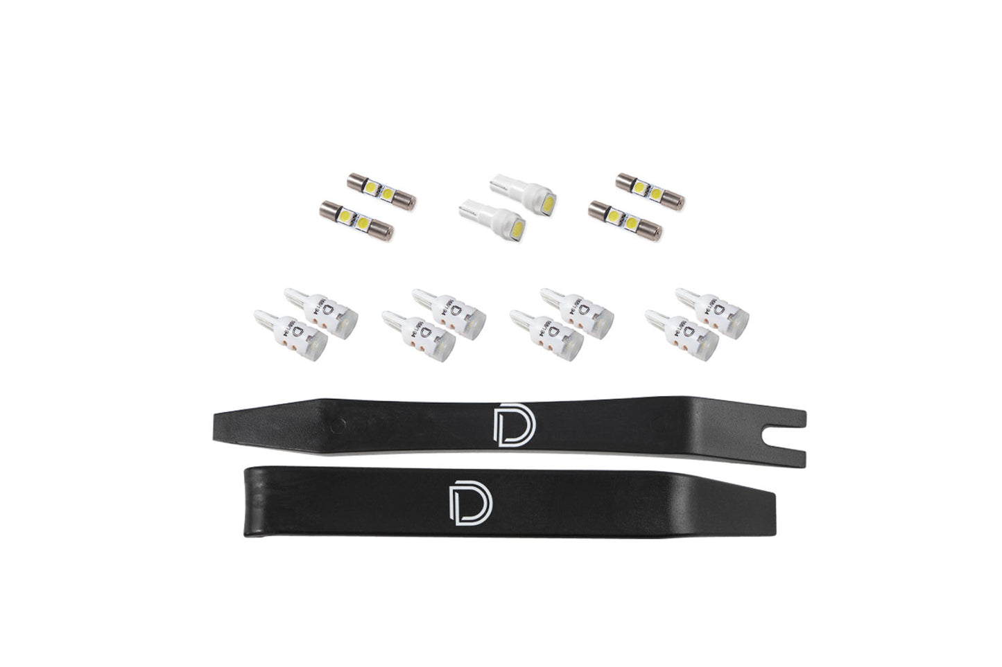 Diode Dynamics Interior Led Kit For 2014 2018 Toyota Tundra   Cool White Stage 2 - DD0574