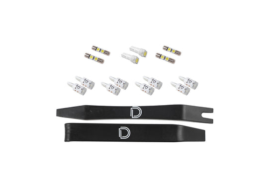 Diode Dynamics Interior Led Kit For 2014 2018 Toyota Tundra   Cool White Stage 2 - DD0574