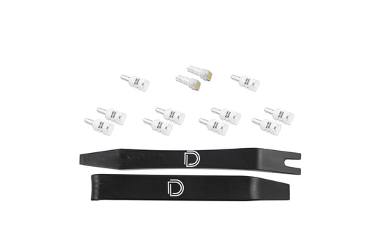 Diode Dynamics Interior Led Kit For 2014 2019 Toyota Highlander  Cool White Stage 1 - DD0577