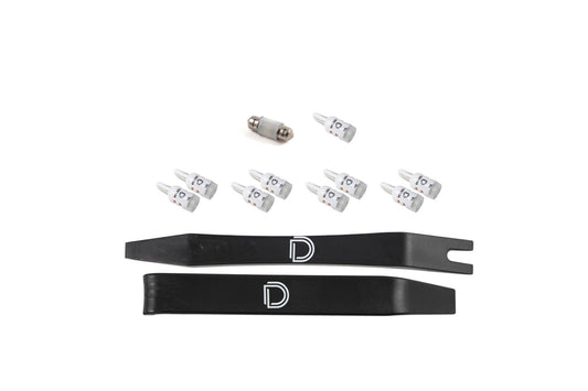 Diode Dynamics Interior Led Kit For 2016 2022 Toyota Prius  Cool White Stage 2 - DD0584