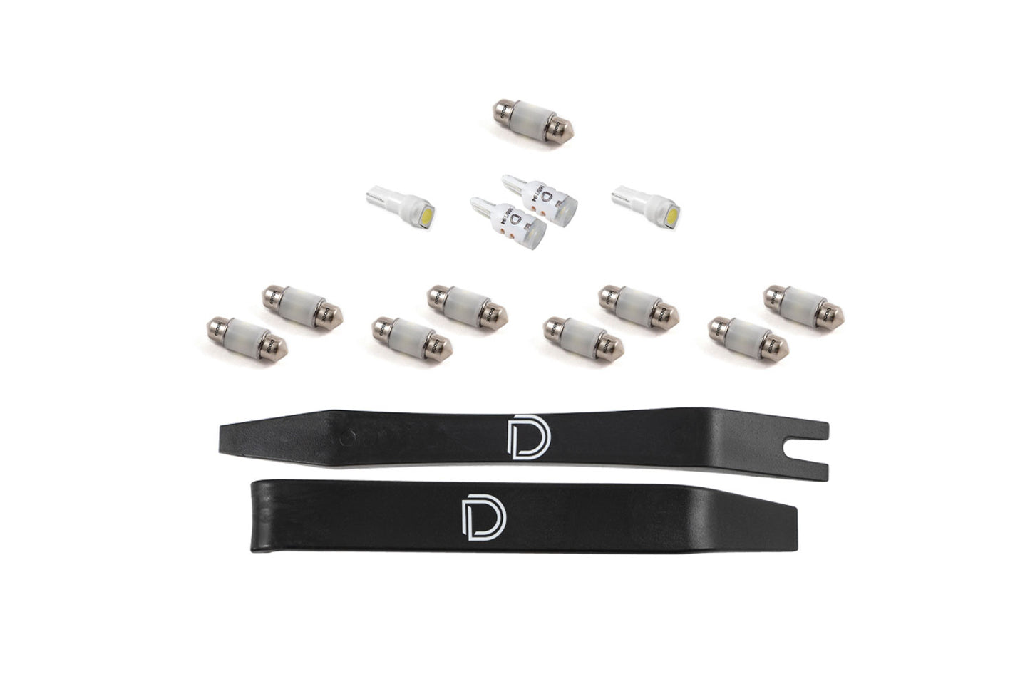 Diode Dynamics Interior Led Kit For 1996 2002 Toyota 4 Runner  Cool White Stage 2 - DD0630