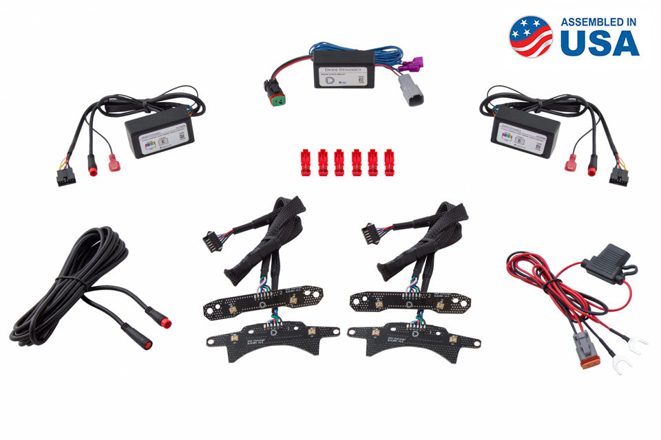 Diode Dynamics Rgbw Drl Led Boards For 2015 2021 Dodge Challenger - DD2002