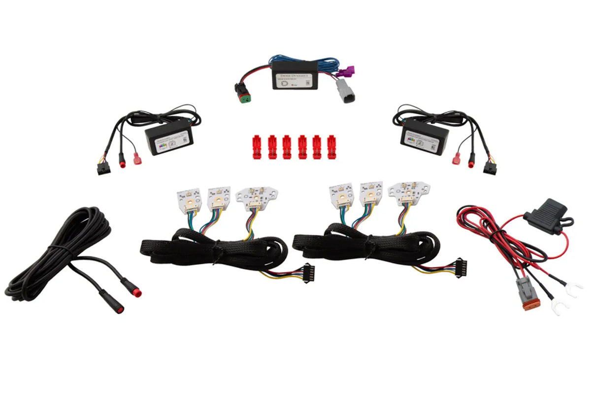 Diode Dynamics Rgbw Drl Led Boards For 2015 2018 Dodge Charger - DD2003