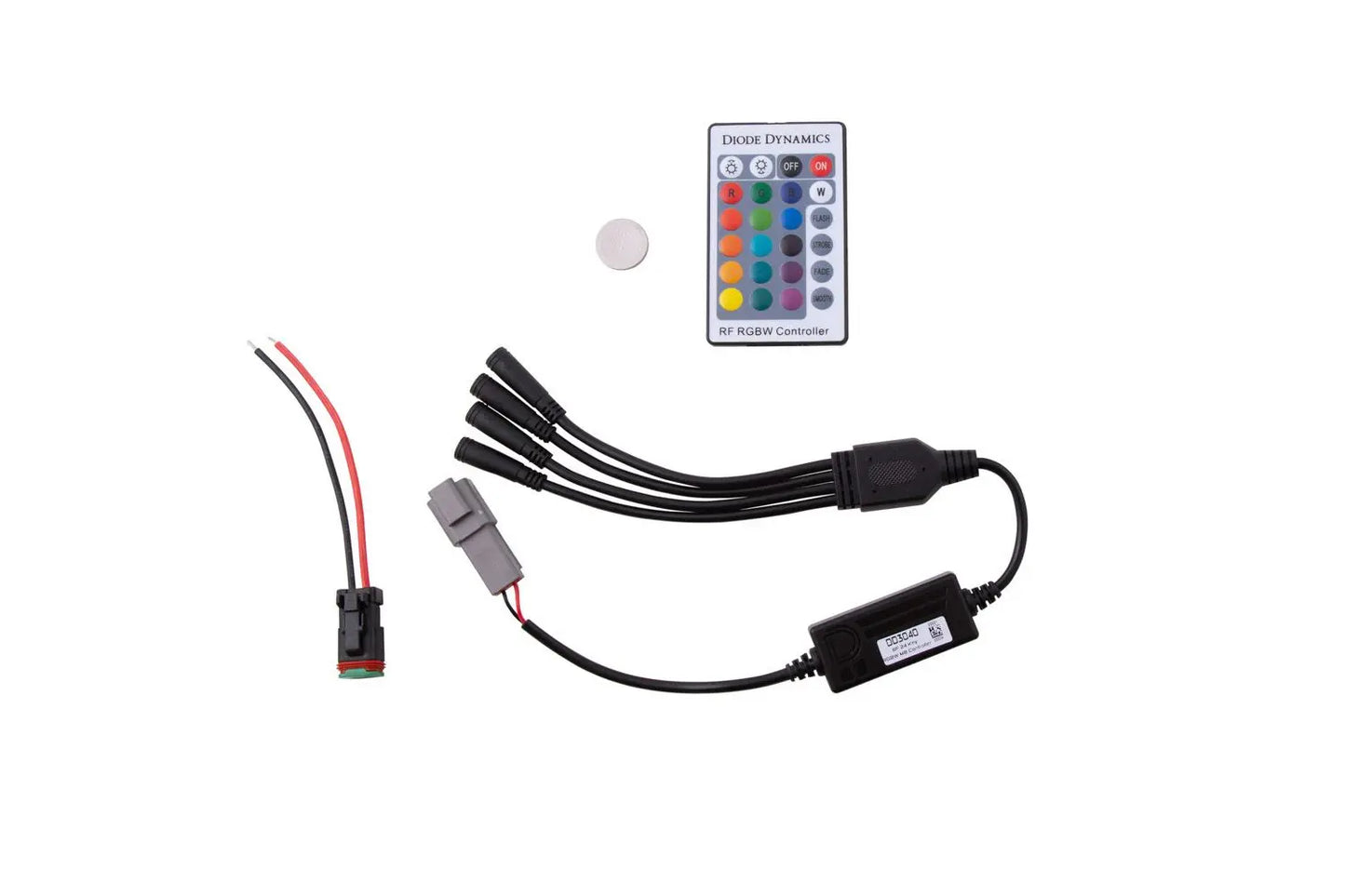 Diode Dynamics Rgbw 24 Key M8 Rf Controller - DD3040 Diode Dynamics